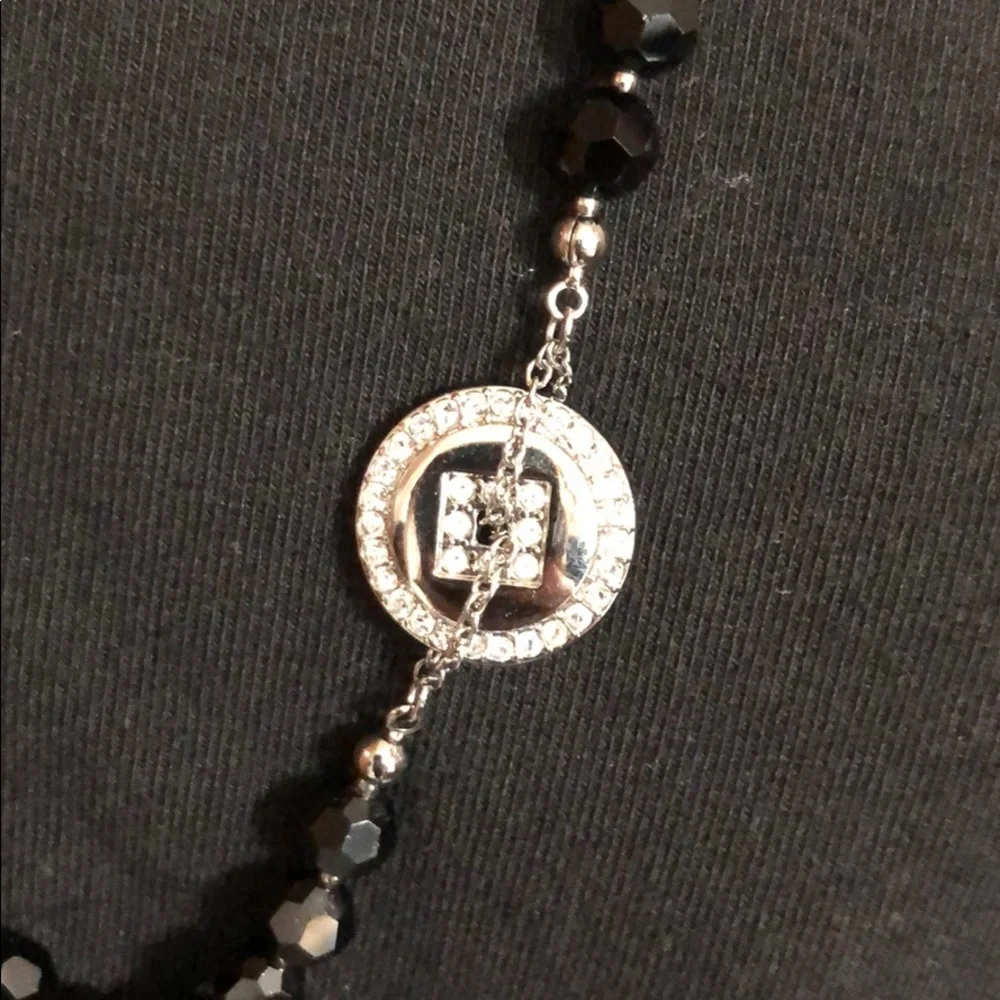 Swarovski magic long  necklace with locket